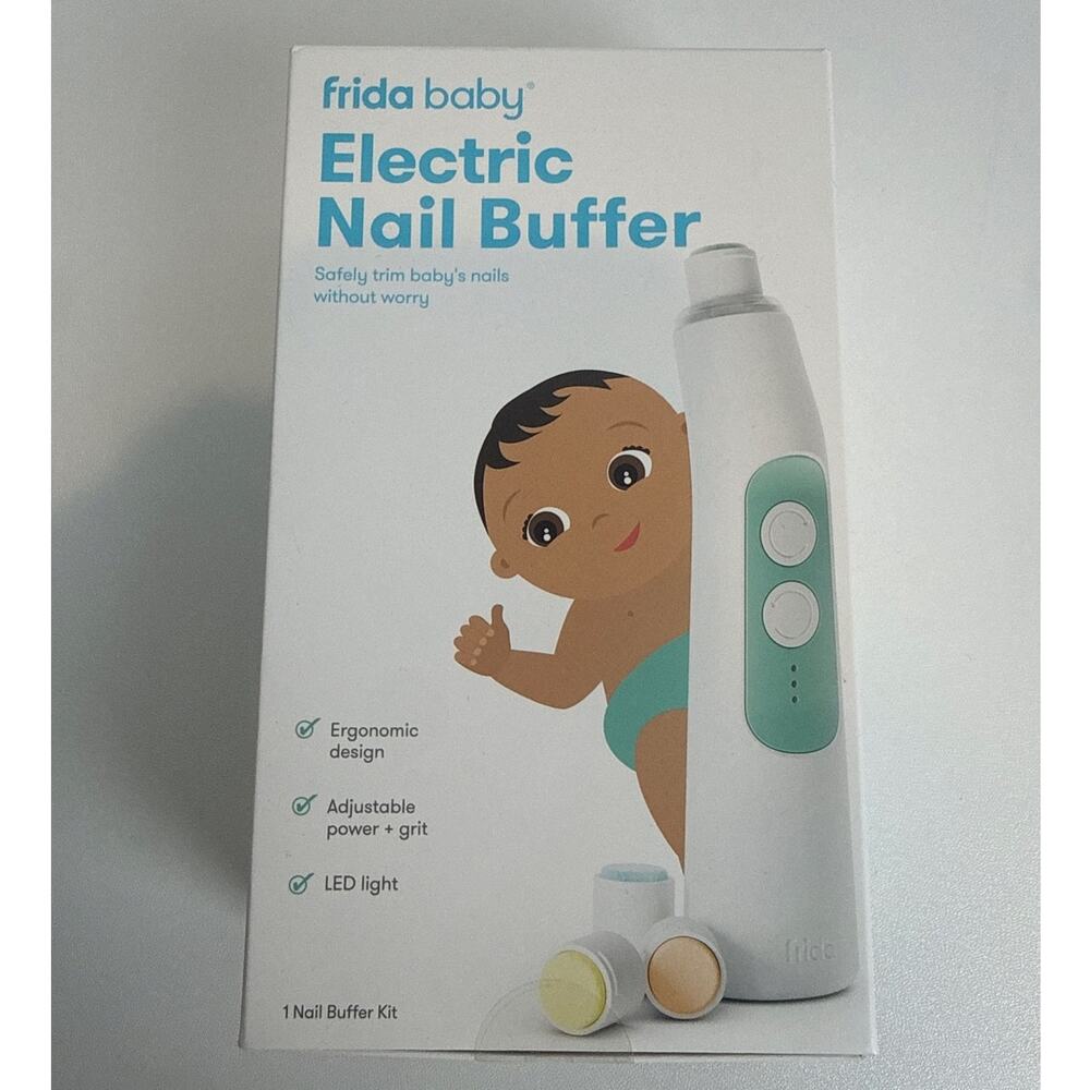 Frida Baby Electric Nail Buffer New Sealed Kit Baby Toddler Nail Care